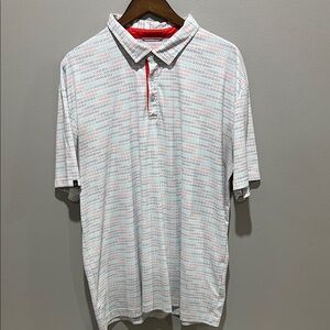 Swannies Co Classic Golf Pattern Men's Polo Shirt size XXL